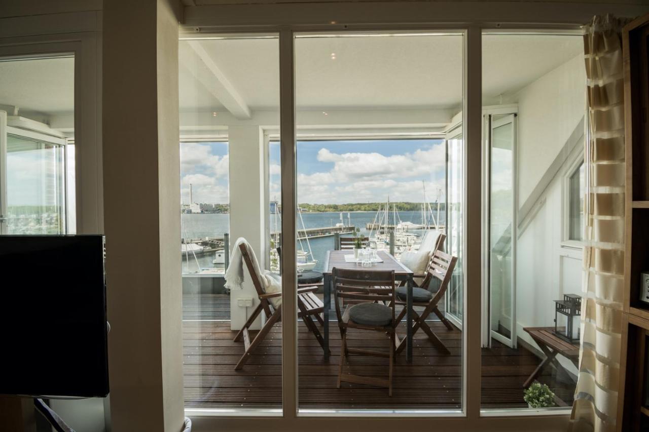 Fewo1846 - Baltic Lodge - Komfortable Maisonettewohnung Mit 3 Schlafzimmern, Balkon Und Blick Auf Die Marina Sonwik Фленсбург Екстериор снимка