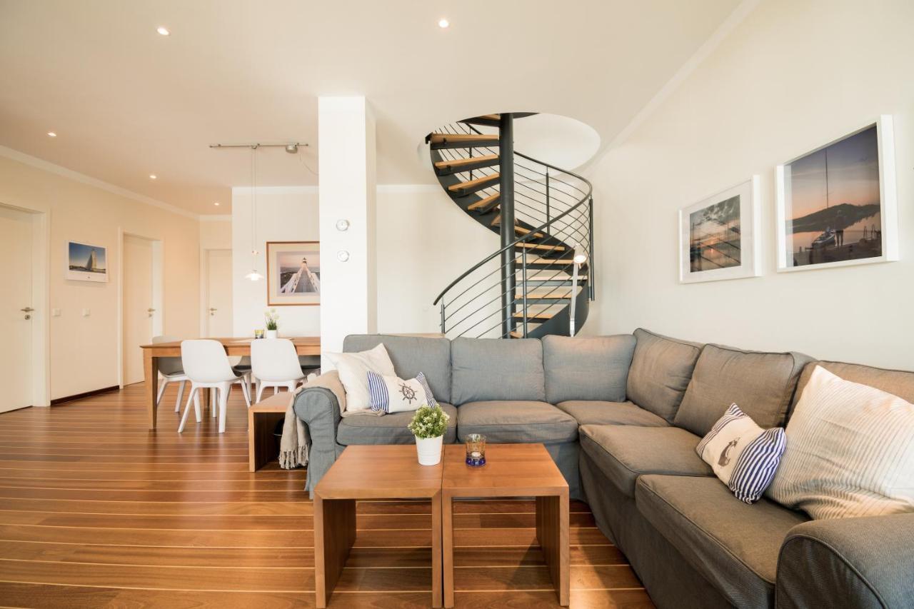 Fewo1846 - Baltic Lodge - Komfortable Maisonettewohnung Mit 3 Schlafzimmern, Balkon Und Blick Auf Die Marina Sonwik Фленсбург Екстериор снимка